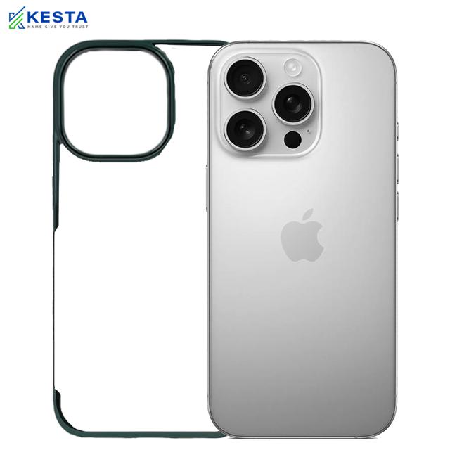 iPhone 13 Pro Max Cover - Noble Black Transparent case (Sheilded with Style)