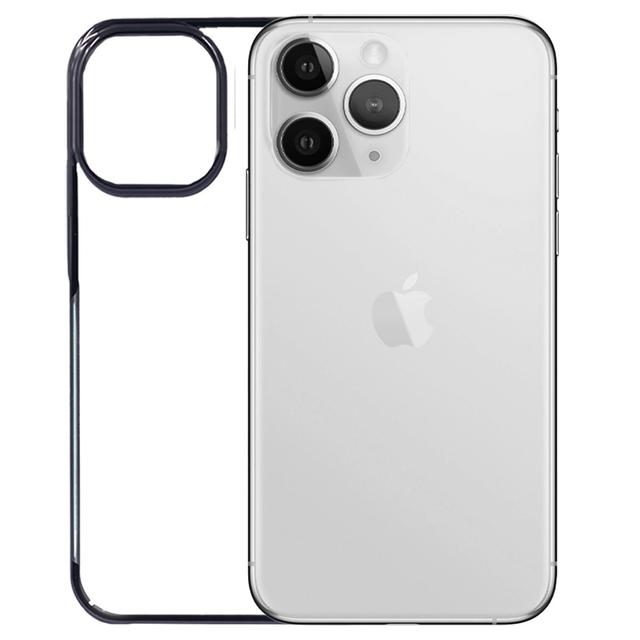 iPhone 12 Pro Max Cover - Noble Black Transparent Case (Compatblity)