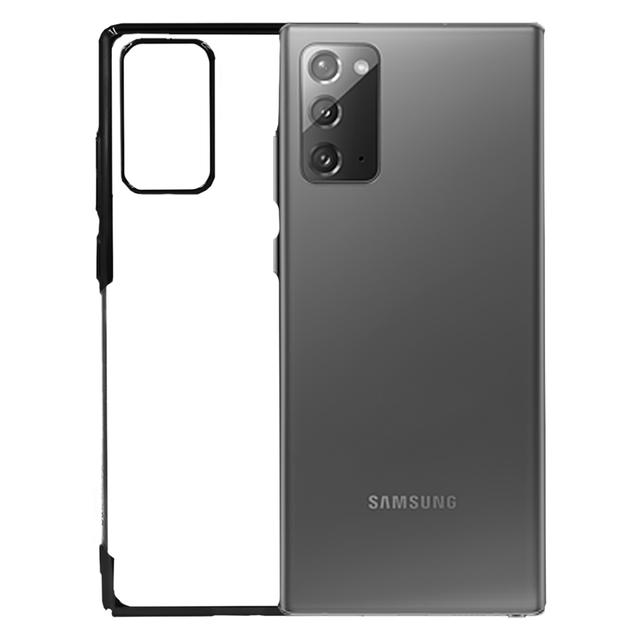 Samsung Note 20 Cover - Noble Black Transparent Case (Anti Yellowing Protection)