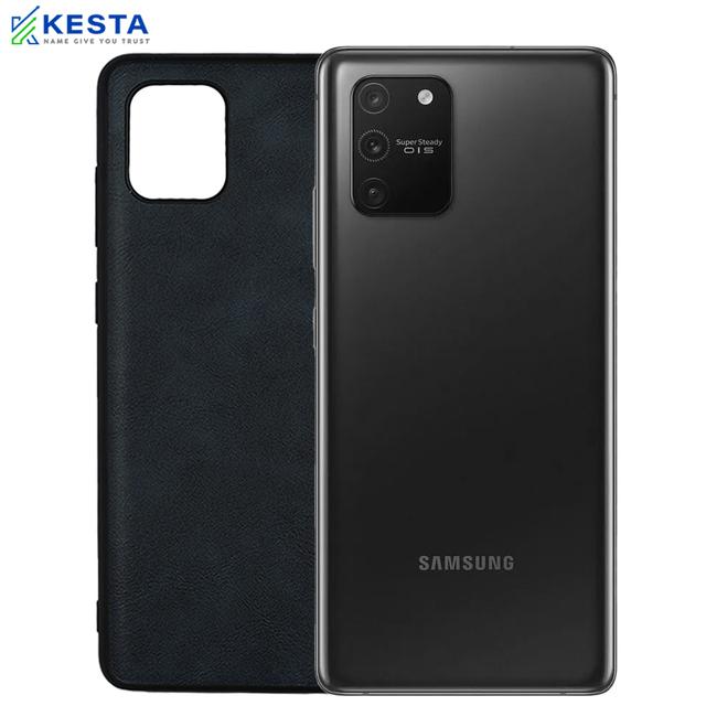Samsung S10 Lite Cover - Brave Black Leather Case (Waterproof & Dustproof)