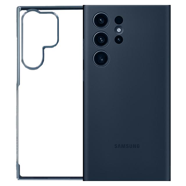 Samsung S24 Ultra Cover - Noble Titanium Transparent Case (Camera Lens Protection)
